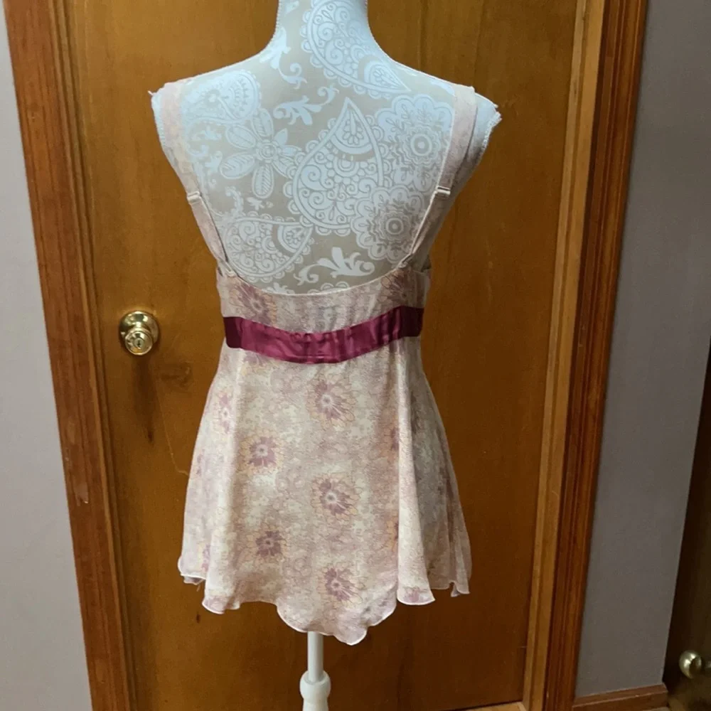 NWOT GAP silk babydoll tunic. Size 8 - Picture 4 of 5